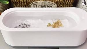 [🇵🇭 24h Delivery] Dollyy 2023 Mini Ultrasonic Cleaners Machine Solution Cleaning Home Teeth For Jewelry Board Portable Liquid Stainless Glasses Ultrasound Super Strong