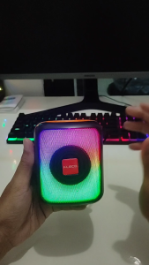 Speaker Bluetooth Fleco F418 Mini Wireless Portable Baterai Isi Ulang Suara Bagus