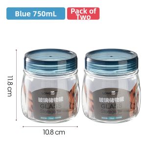 LONGSTAR | Food Grade Airtight Glass Storage Jar