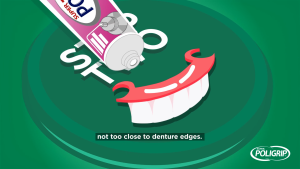 POLIGRIP DENTURE ADHESIVE CREAM ORIGINAL AND POWER MAX