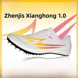 ZINGIS Jinji 1.0 Track And Field Sprint Mens Shoes Full Palm Carbon Plate Sports Athletics Shoes with Nails Fitness Running
