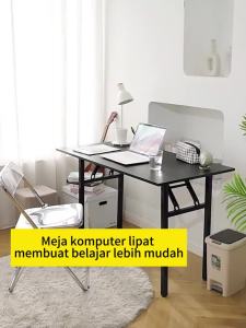 ORANGE Meja Lipat Belajar Meja Lipat Portable Meja Kerja Meja Lipat Portable Serbaguna