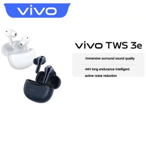 vivo TWS 3e True Wireless Earbuds | Immersive Surround Sound 42H Long Battery Life Intelligent Active Noise Cancellation