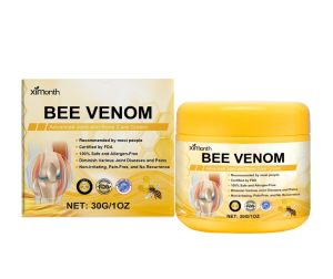 Ximonth 30g Repair Hand And Foot Skin Redness And Itchiness Moisturizing And Smoothing Skin Care Cream Body Care Bee Essence Venous Repair Cream Joint Bone Healing Arthritis Leg Pain And Swelling Relief Health Care Cream Bee Venom Cream