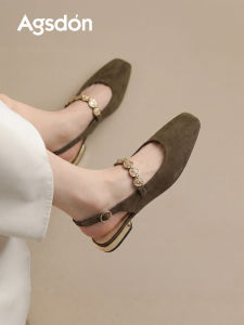 Agsdon | Comfortable French Style Toe Enclosure Sandals for Women