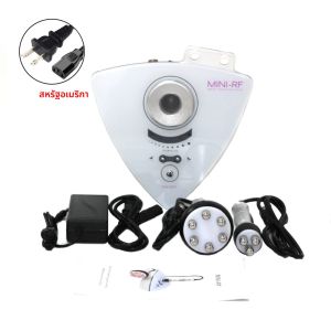 2-in-1 อัลตราโซนิก 40KHz Cavitation และ RF Tripolar Beauty Machine - Professional Face Body Slimming กระชับสัดส่วน/ยกกระชับผิว Eye