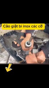 Cảo giật bạc đạn xe máy 6 đầu 100% Inox (vam bi âm)