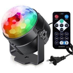 LED Party Lights stage lights with Remote Control RBG Disco Ball Laser Projector Sound Activated Music Dance Lights