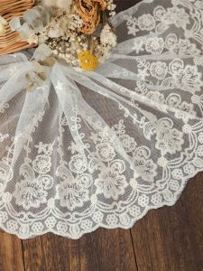 Vải Viền Ren Chất Lượng Cao 22cm Viền Váy Tay Áo Thắt Lưng Viền Cổ Áo Trang Trí Vải Thủ Công May Vá DIY