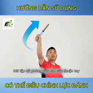 Gậy Tập Phát Lực Cầu Lông - Có Thể Điều Chỉnh Lực Tập Vung Vợt Chỉnh Tư Thế