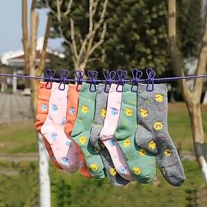 (HCM) Dây Phơi Có Sẵn Kẹp Quần Áo Tiện Dụng Mang Đi Dã Ngoại Cắm Trại - Dây Phơi Đồ Có Kẹp Siêu Bền - Dây Kẹp Ảnh