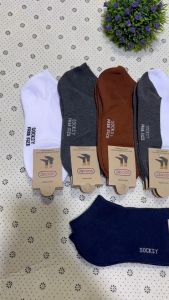 ถุงเท้าข้อสั่นงาน สมุด ใส่ได้ ๆ ในชนิด 109฿ มี12คู่ ผู้ชาย ผู้หญิง โหลละ สินค้าพร้อมส่ง