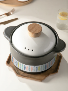 Suncha | Dry Burn Resistant Ceramic Thick-walled Pot for Slow Cooking