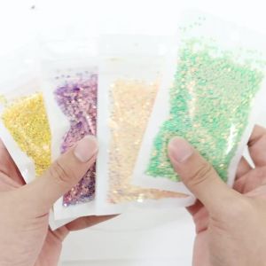 30g Ultrathin 3mm Loose Sequins For Crafts Glitter Mini Silver Star Paillettes PVC Sequin Confetti Nail Art Wedding Decoration