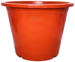 กระถาง กระถางต้นไม้ กระถางพลาสติก เบอร์ 12 นิ้ว สีเขียว สีอิฐ สีเทา Bundle 25 ใบ ชิ้น อัน