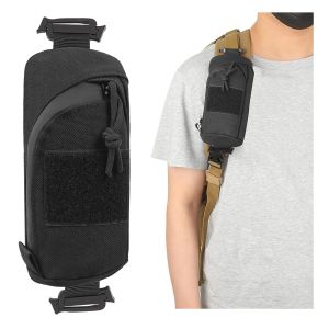 Tactical Molle Bag Backpack Shoulder Strap Accessory Pouch Multifunctional EDC Tool Pockets Small Compact Pouchs