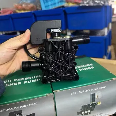Đầu Máy Bơm Rửa Xe Mini Kèm Rơle Và Đồng Hồ Áp ( HÀNG XỊN )