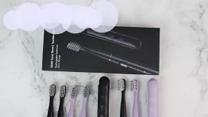Bàn Chải Đánh Răng Điện Thông Minh Sonic Dành Cho Người Lớn Loại Nhỏ Gọn Sạc Type-C Kèm 6 Đầu Bàn Chải Làm Trắng Răng Chăm Sóc Răng Miệng Có Hộp Đựng Du Lịch