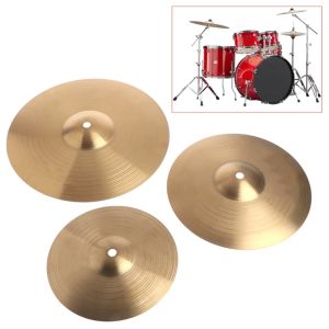 16" Copper Alloy Jazz Drum Cymbals - Melodious Tinkle Sound - Perfect for Percussion Instruments