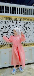 Terbaru!!!  Azkiya Dress Anak Perempuan Dress Anak Perempuan Pesta Kondangan Dress Lebaran