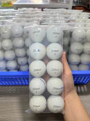 (Túi 10 quả) Bóng Golf Titleist ProV1-ProV1x chính hãng độ mới cao 85%