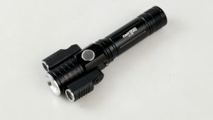 Senter LED Rotating Zoom Telescopic Cree XM-L T6 & 2 x XPE 15000 Lumens
