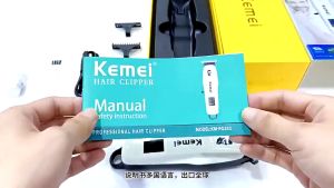 Kemei PG232: Alat Cukur Elektrik Profesional untuk Rambut, Kumis & Jenggot