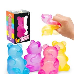 The new 8cm NeeDoh rubber bone toy in 2026 filled with gel can bounce slowly to relieve pressure and anxiety