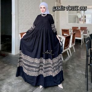 GAMIS TWILL FLOY TERBARU NEW MOTIF