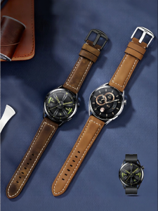 YOURSTAR | Mens Genuine Leather Summer Watch Strap