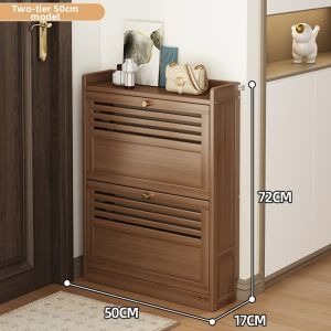 Ultra-slim Thin Household Shoe Cabinet