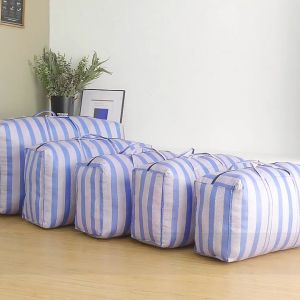 Heavy Duty Moving Bags for Travel | Nylon Zippered Packing Cubes Large Capacity Storage Bags for Luggage