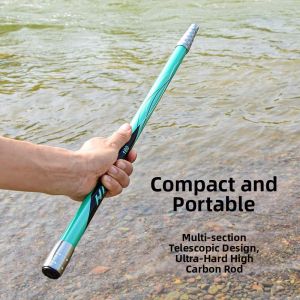 Ultra-light Portable Carbon Fiber Folding Netting Rod
