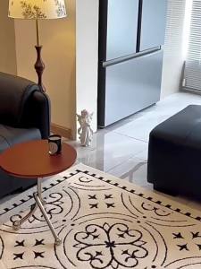  YYBAIO | Bàn Trà Gỗ Nguyên Khối Cổ Điển