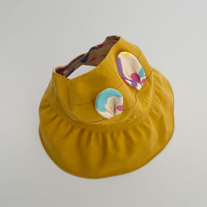 Mũ Rộng Vành Mùa Hè Cho Bé Gái Mũ Chống Nắng Mỏng Chống Tia Cực Tím Mũ Chống Nắng Hai Mặt Trống Mũ Chống Nắng Cho Trẻ Em