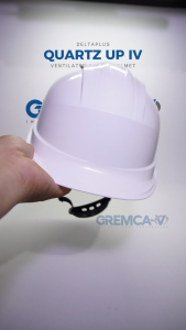 Deltaplus QUARTZ UP IV - VENTILATED Safety Helmet with Rotor Wheel Adjustment Hard Hat EN 397 Type 1