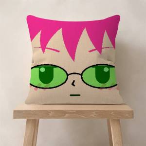 KAYOU | Anime The Disastrous Life Of Saiki K Pillow Case For Sofa Decor Car Office Room Printing Cushion Cover Decorations And
