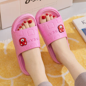 New Womens Summer Indoor Home Bathroom Anti-slip Soft Bottom Silent Walking Feeling Outdoor Cool Sandals Slippers