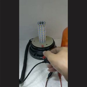 LAMPU ROTARI BLITZ WARNING LED MODEL LONJONG 3 MODE NYALA 12-24 VOLT