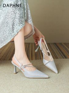 Daphne | Butterfly Crystal Decorative Summer Stiletto Sandals