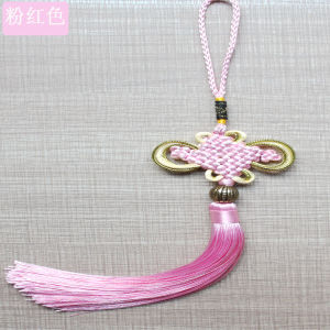 Special Chinese Knot Pendant Commemorative Gift Folk Decoration Small Size Rich Knot Handicraft Abroad for Foreigners Genuine Goods