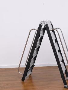 Step Ladder Foldable Ladder Heavy Duty Slim Ladder Folding Ladder Indoor Hook Non-Slip Household Folding 梯子