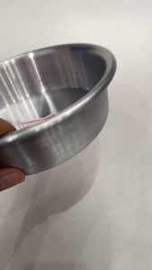 Khay Nhôm - Khay Tròn Nhôm - Xửng Nhôm tròn - mâm bơ nhôm tròn Size 16cm