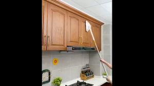 【SG STOCK】Triangular Mop 360° Rotatable Adjustable Self-extrusion Type Hands-free Easy Drainage Floor Mop/Triangle Mop Wet And Dry Use Wiper Window Water Brush