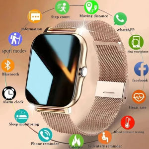 KESHUYOU New 1.83-inch Smartwatch Call Notifications Sleep Monitoring Activity Tracking Compatible with Android and iOS
