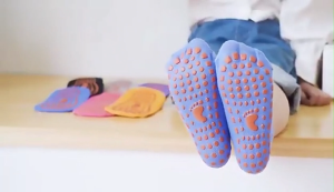 🔥SG Ready Stock🔥 Anti-slip Socks Kids Adults Breathable Non Slip Socks Home Yoga Sports Cotton Socks