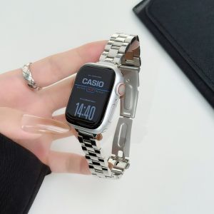 YUNDINGCHUANGXIANG | Apple Watch Stainless Steel Band for Series 9/8/7/6/5/SE3/Ultra3