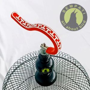 SEMPATI Karet Pelapis Gantungan Kondom Sangkar Kandang Burung Anti Slip Licin Motif Klasik KONSIK