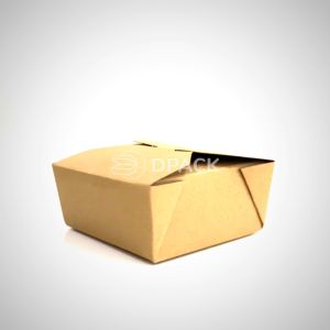 Box Pail Size M Siap Pakai | Rice Box Paper |Kraft Paper Foodgrade Lunch Box