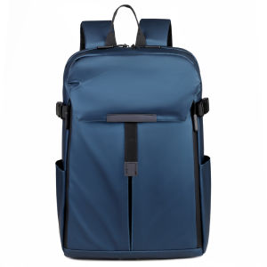 Large Capacity Cycling Backpack Mens Double Shoulder Sports Travel Computer Bag Casual Simple Style with Main Pocket And Laptop Compartment